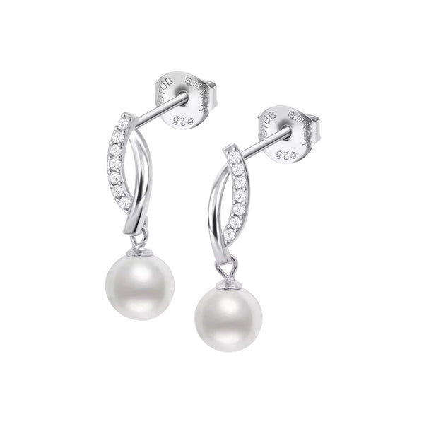 Lotus Silver Orecchini con Perle Pendenti Donna LP3832-4/1