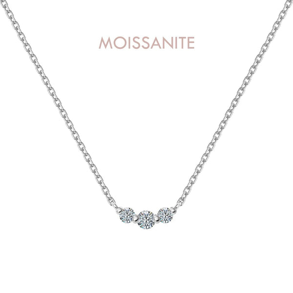 Collana in Argento con Moissanite Almira Gioelli Donna NCNUR40